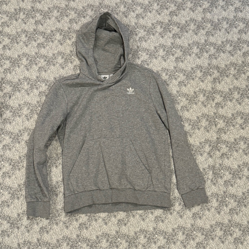 Boys Adidas Grey Sweatshirt. Size YL